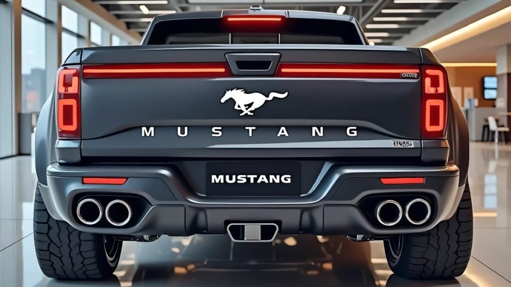 2026 Ford Mustang Pickup Truck Unveiled – Most Powerful Model Yet with Bold Design, Engine, Price & Features