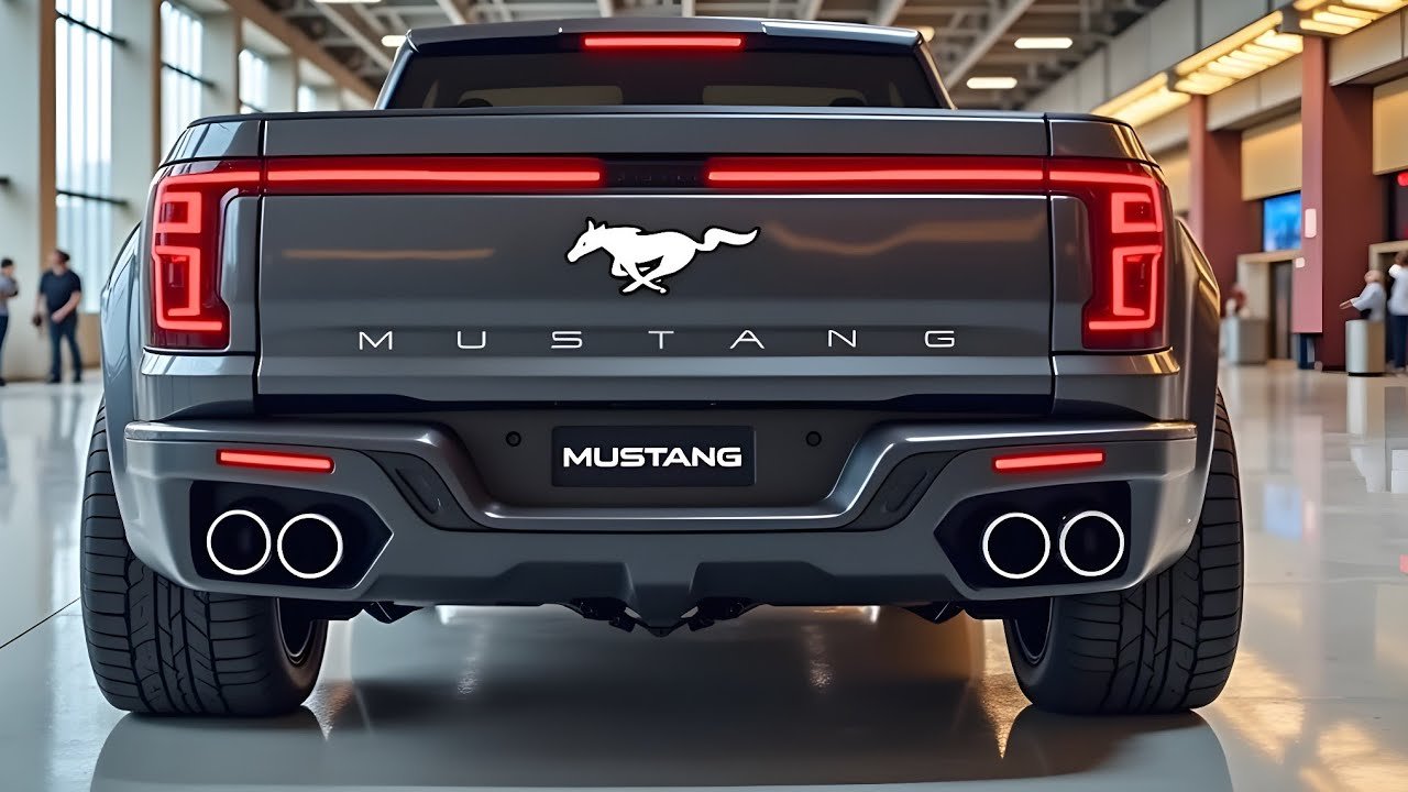 Brand New America Most Powerfull 2026 Ford Mustang Pickup Truck Arrived : Attrective Look, High-Tech Features, Smart Techonology Showroom Price
